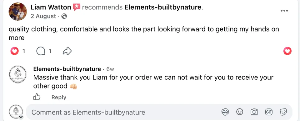 review from facebooks